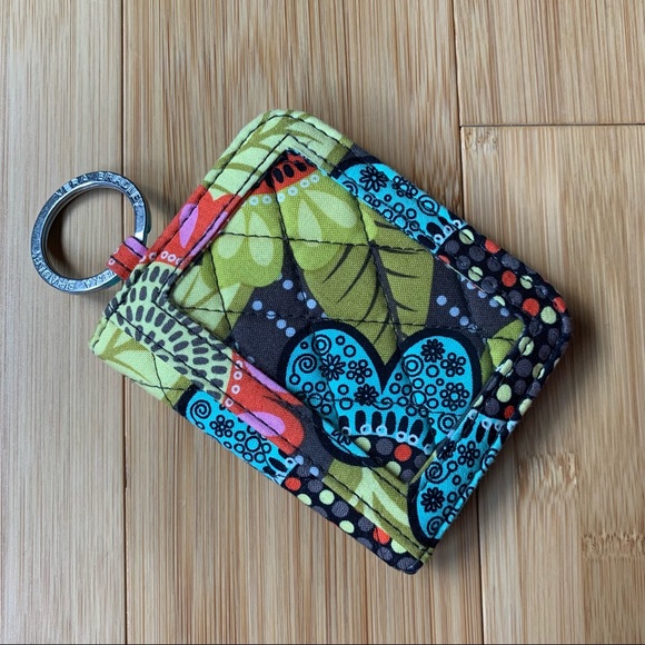 EUC Vera Bradley Keyring Wallet - Picture 2 of 3